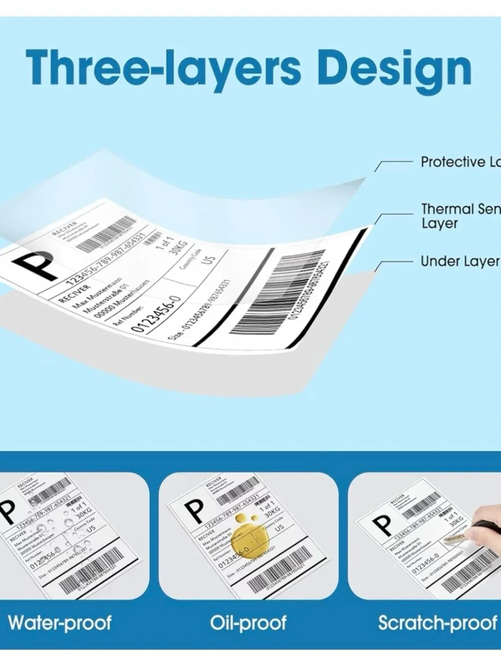 Shipping Labels 4x6 (50) - Picture 2 of 4